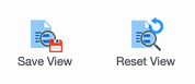 Save and reset view