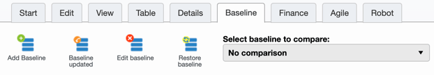 baseline creation